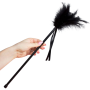 SECRETPLAY PLUMERO PLUMAS NEGRO 40 CM