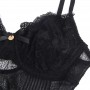SUBBLIME 955625 BODY DE ENCAJE CON CIERRE INFERIOR NEGRO L XL