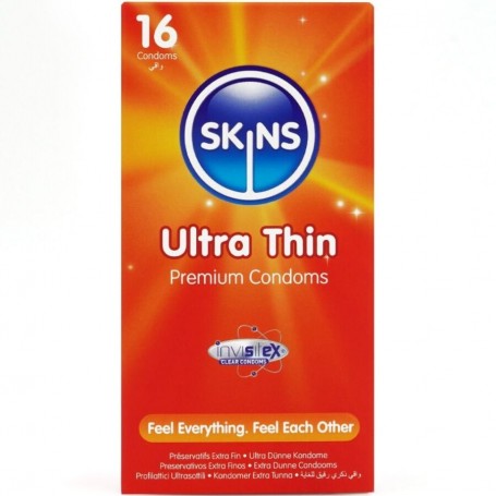 SKINS ULTRAFINOS PRESERVATIVOS PREMIUM PACK 16