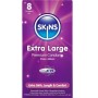 SKINS TAMANO XL PRESERVATIVOS PREMIUM PACK 8