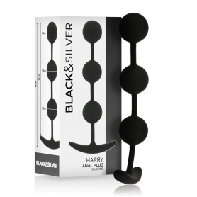BLACKSILVER HARRY ROSARIO ANAL 3 ESFERAS SILICONA 14 CM