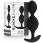 BLACKSILVER ORSON PLUG SILICONA 2 ONDAS ANALES 9 CM