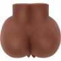 ACT BIG ASS MASTURBADOR REALISTA CON VIBRADOR MARRoN