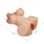 CRAZY BULL EMMA TORSO FEMENINO REALISTA VAGINA Y ANAL 48 KG
