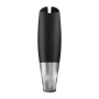 SATISFYER POWER MASTURBATOR NEGRO Y PLATA