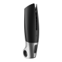 SATISFYER POWER MASTURBATOR NEGRO Y PLATA