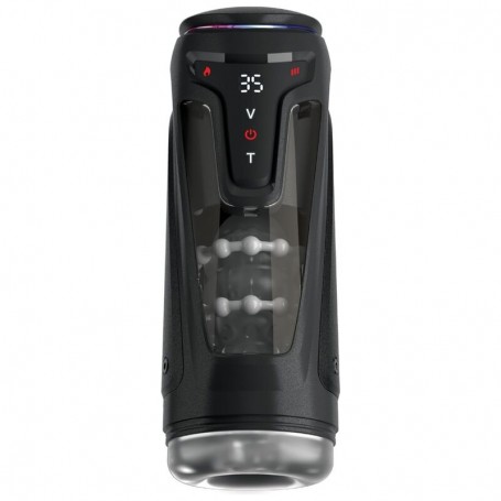 PDX ELITE MASTURBADOR AUTOMaTICO MOTO BATOR PRO THRUSTING STROKER VIBRADOR Y CALOR 265 CM