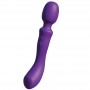 SHEEO WAND MASAJEADORA VIBRADORA DE DOBLE EXTREMO MORADA