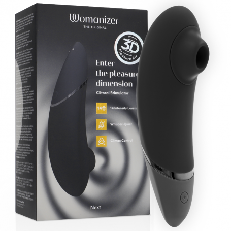 WOMANIZER NEXT ESTIMULADOR DE CLITORiS NEGRO