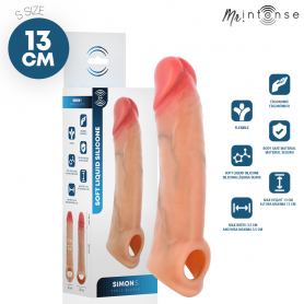 MR INTENSE SIMON S FUNDA DE PENE SILICONA 13 CM Ø 4 CM