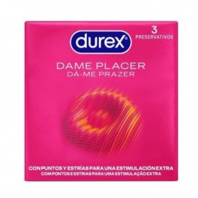 DUREX DAME PLACER 3 UNIDADES