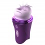 FANTASY FOR HER LUSH KISS PLUSH PURPLE ESTIMULADOR CLITORAL DE SUCCIoN Y LAMIDO