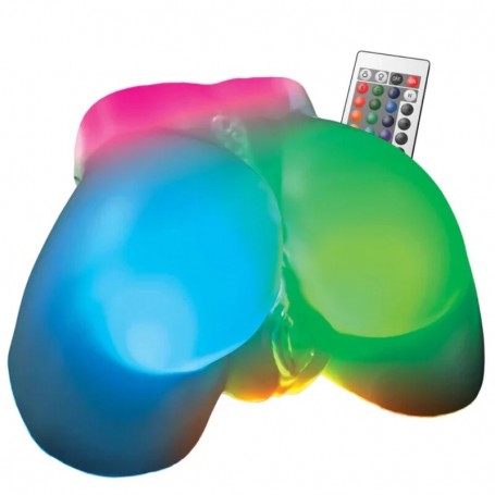 PDX ELITE GO GO BOOTY LED MEGA MASTURBADOR MASCULINO ILUMINADO
