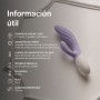 LELO INA TWIST VIBRADOR RABBIT PUNTO G Y CLiTORIS LAVANDA