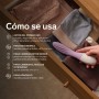 LELO MONA TWIST VIBRADOR PARA PUNTO G RECARGABLE APP CONTROL LAVANDA LILA