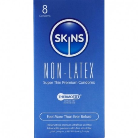 SKINS PRESERVATIVOS SIN LATEX PACK 8