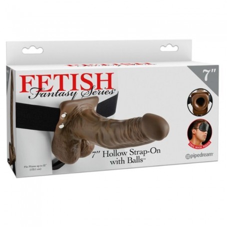 FETISH FANTASY SERIES STRAP ON HUECO CON TESTiCULOS 178 CM
