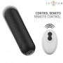 INTENSE JUDY BALA VIBRADORA RECARGABLE CON CONTROL REMOTO NEGRO