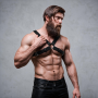 FETISH SUBMISSIVE ATTITUDE ARNeS BULLDOG AJUSTABLE ECOPIEL PECHO CRUZADO HOMBRE