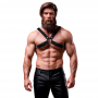 FETISH SUBMISSIVE ATTITUDE ARNeS BULLDOG AJUSTABLE ECOPIEL PECHO CRUZADO HOMBRE
