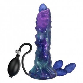 POWER MONSTERS DUSKWALKER SENTINEL DILDO HINCHABLE FANTASiA TRICOLOR 23 CM Ø 5 CM