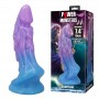 POWER MONSTERS ATLANTEANS DILDO REALiSTICO CON VENTOSA 19 CM Ø 5 CM AZUL Y MORADO