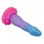 POWER MONSTERS VOID PYTHON DILDO FANTASiA CON VENTOSA 205 CM Ø 52 CM AZUL LILA Y ROSA