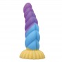 POWER MONSTERS UNICORN DILDO TRICOLOR 22 CM Ø 5 CM