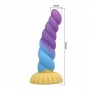 POWER MONSTERS UNICORN DILDO TRICOLOR 22 CM Ø 5 CM