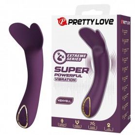 PRETTY LOVE KENYELL VIBRADOR RECARGABLE 10 FUNCIONES MORADO
