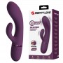 PRETTY LOVE MARGIE VIBRADOR RABBIT RECARGABLE 10 FUNCIONES MORADO