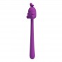 PRETTY LOVE VIBRADOR FLEXIBLE CUTE BUNNY FLIRTING STICK RECARGABLE USB MORADO