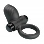 PRETTY LOVE ANILLO VIBRADOR PARA PENE ADRIEN 10 FUNCIONES NEGRO