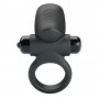 PRETTY LOVE ANILLO VIBRADOR PARA PENE ADRIEN 10 FUNCIONES NEGRO