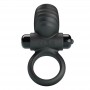 PRETTY LOVE ANILLO VIBRADOR PARA PENE ADRIEN 10 FUNCIONES NEGRO