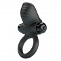 PRETTY LOVE ANILLO VIBRADOR PARA PENE ADRIEN 10 FUNCIONES NEGRO