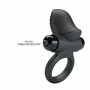 PRETTY LOVE ANILLO VIBRADOR PARA PENE ADRIEN 10 FUNCIONES NEGRO