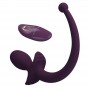 PRETTY LOVE LIOEA PLUG ANAL CON COLA VIBRADOR 12 FUNCIONES COLOR MORADO CONTROL REMOTO