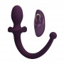 PRETTY LOVE LIOEA PLUG ANAL CON COLA VIBRADOR 12 FUNCIONES COLOR MORADO CONTROL REMOTO