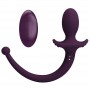 PRETTY LOVE LIOEA PLUG ANAL CON COLA VIBRADOR 12 FUNCIONES COLOR MORADO CONTROL REMOTO