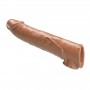 PRETTY LOVE FUNDA EXTENSORA PARA PENE AJUSTABLE 26 CM Ø 4 CM COLOR NATURAL