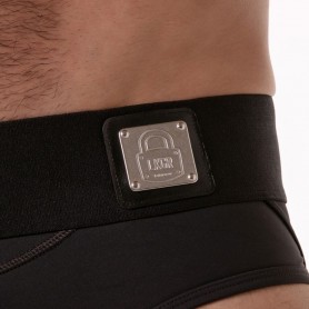 LOCKER GEAR WIDE WAISTBAND JOCK BRIEF NEGRO S