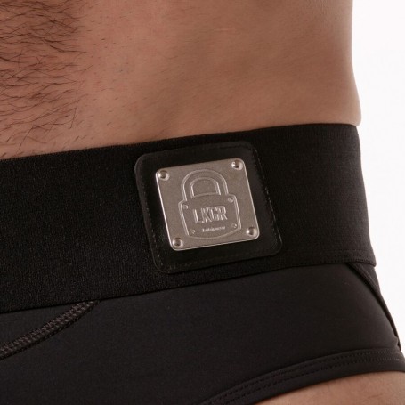 LOCKER GEAR WIDE WAISTBAND JOCK BRIEF NEGRO S