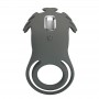 PRETTY LOVE ANILLO VIBRADOR RECARGABLE CON ESTIMULADOR