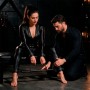 FETISH SUBMISSIVE BONDAGE BARRA SEPARADORA AJUSTABLE 4 PIEZAS
