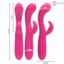 INTENSE AMARA VIBRADOR CON LENGUA ESTIMULADORA 10 VIBRACIONES ROSA
