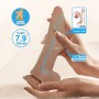 PRETTY LOVE FABIAN DILDO FLEXIBLE CON VENTOSA CARNE