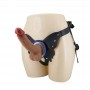 PRETTY LOVE YETI ARNeS STRAP ON CON DILDO Y VENTOSA CARNE