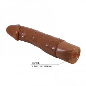 PRETTY LOVE DONALD VIBRADOR REALiSTICO 195 CM Ø 4 CM COLOR MARRoN
