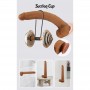 PRETTY LOVE VIGGO DILDO REALISTA TACTO SUAVE CON PIEL DESLIZANTE 365 CM MARRoN
